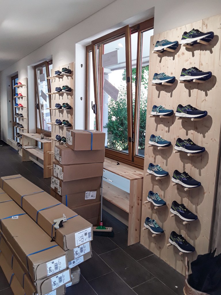 Ankunft der neuen Ware